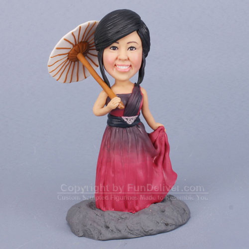 Personalized Gifts with Parasol for Sweet Sixteen Girls Birthday - Click Image to Close